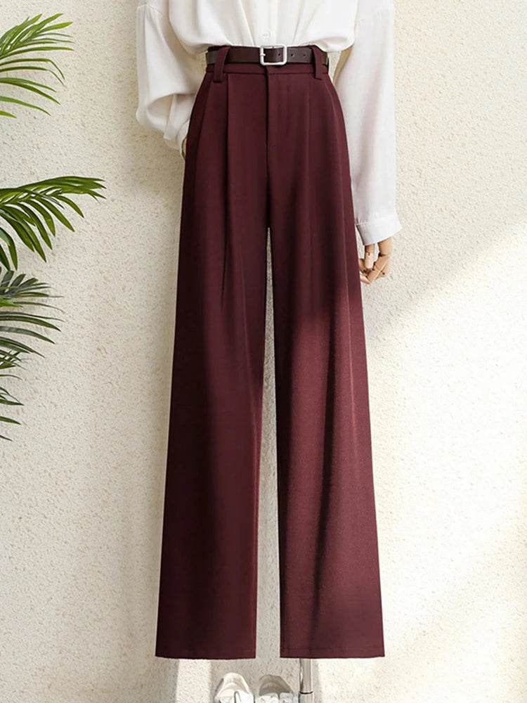 Women's Wide Leg Suit Pants - P12 Hub Europe