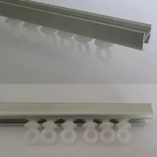 50pcs Plastic Curtain Track Slider Hooks Runners For Camper Van Motorhomes Caravan Boats Curtain Accessories RV Parts