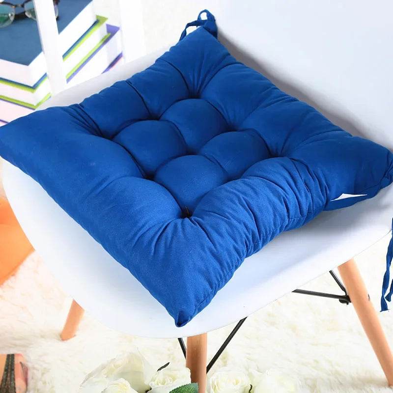 Colourful Chunky Seat Pads Cushion Chair Garden Cushion New Home Textile Cushion Garden HomeTie On Office Garden Dining Kitchen - P12 Hub Europe