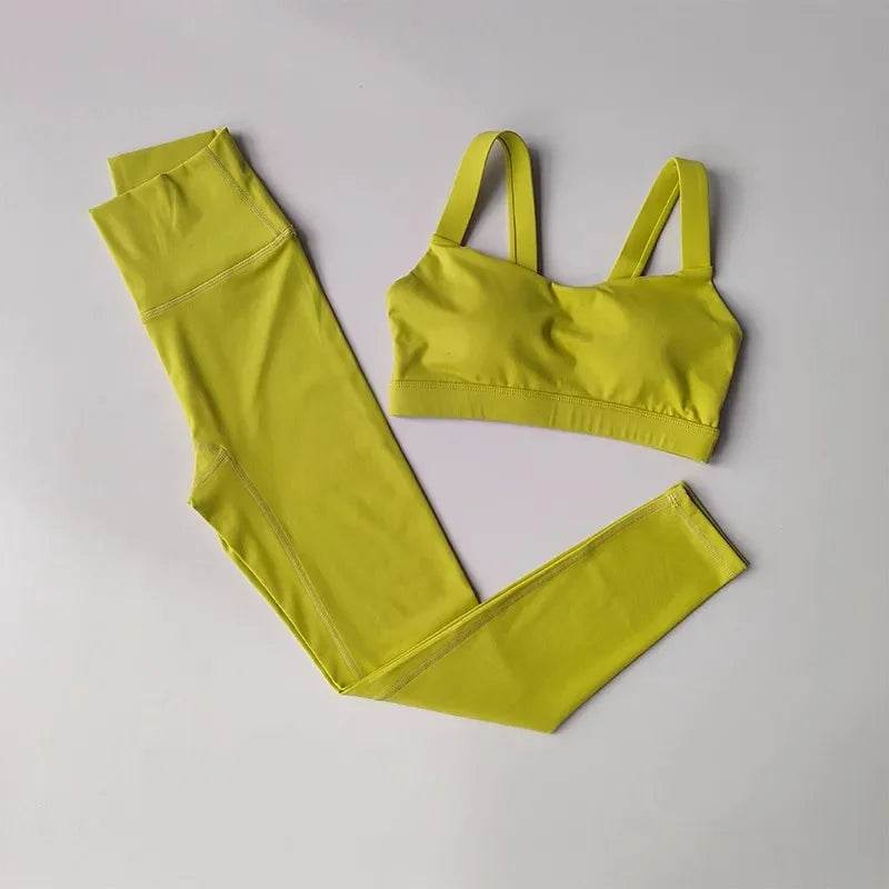 Seamless Sports Bra Leggings Set - P12 Hub Europe