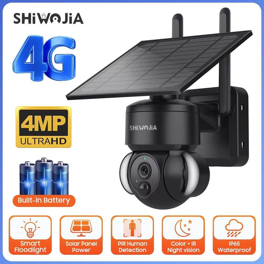 Outdoor Camera 4G Solar Wireless PTZ - P12 Hub Europe