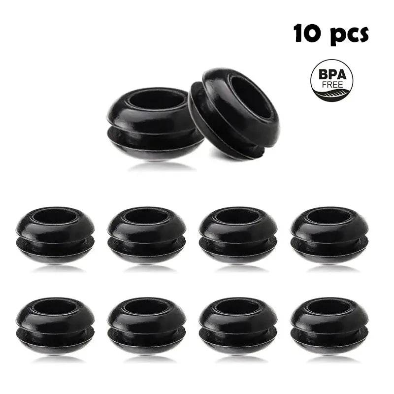 3 Pieces S-Shape Airlocks ,Homebrew Bubble Airlock Carboys Stopper & Fermenter Seal Valve with Food Grade Grommets Wine Making - P12 Hub Europe