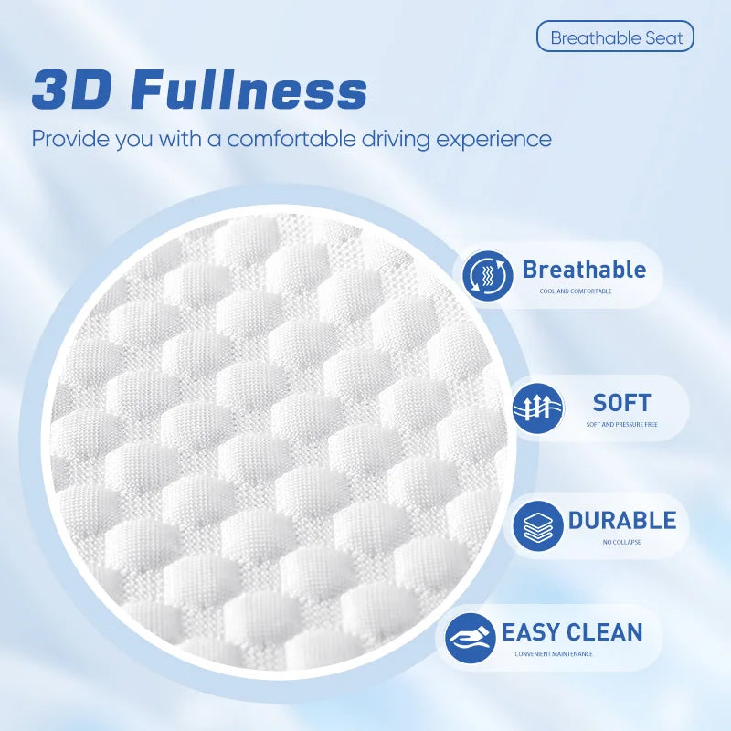 Universal Breathable Car Seat Covers Durable Car Seat Covers Full Set Sweat Absorption Auto Seat Cushion Pad Car Accessories