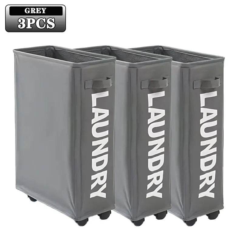 Rolling Foldable Laundry Basket - P12 Hub Europe