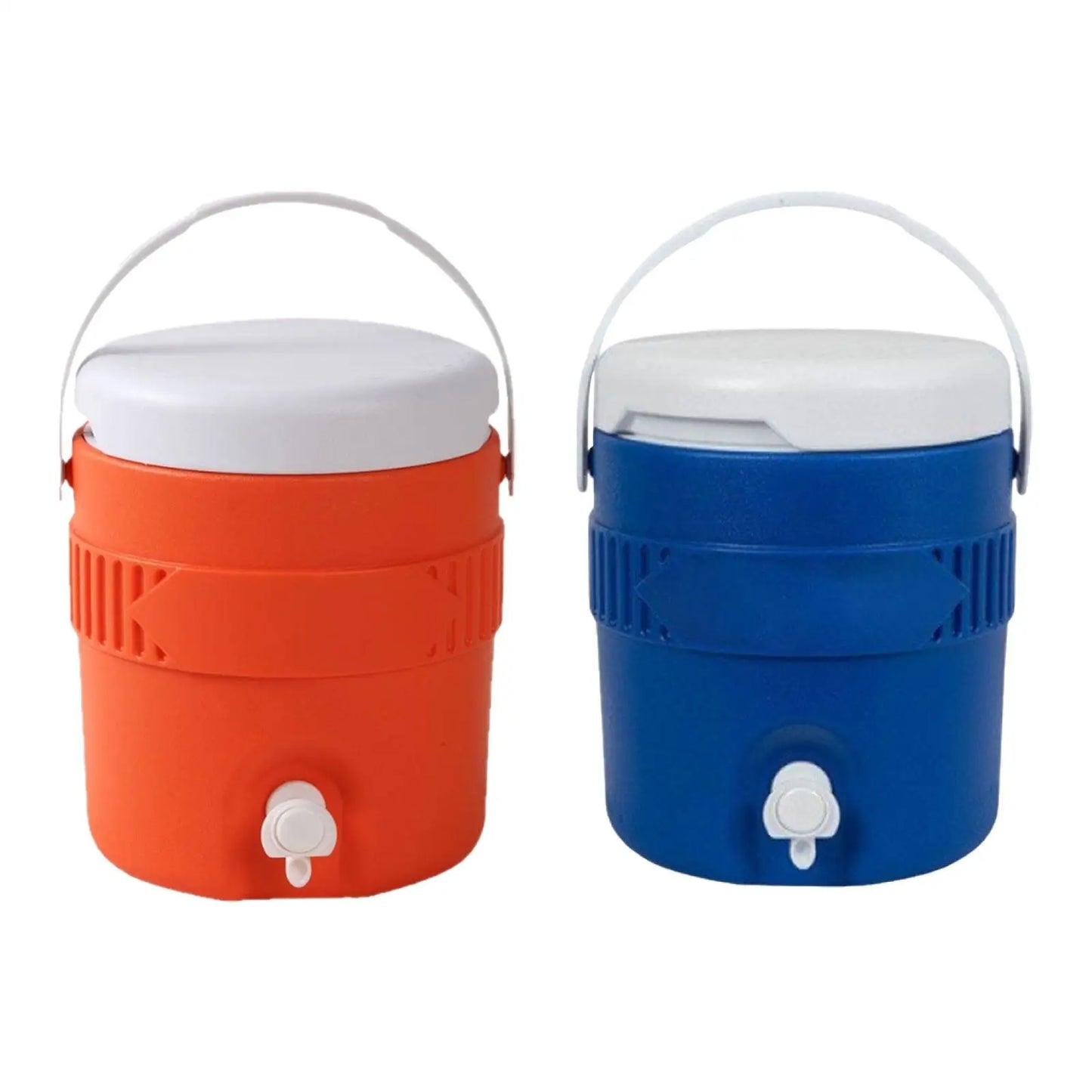 3.8L Insulated Camping Cooler Water Jug Barrel Portable Multifunction Ice Water