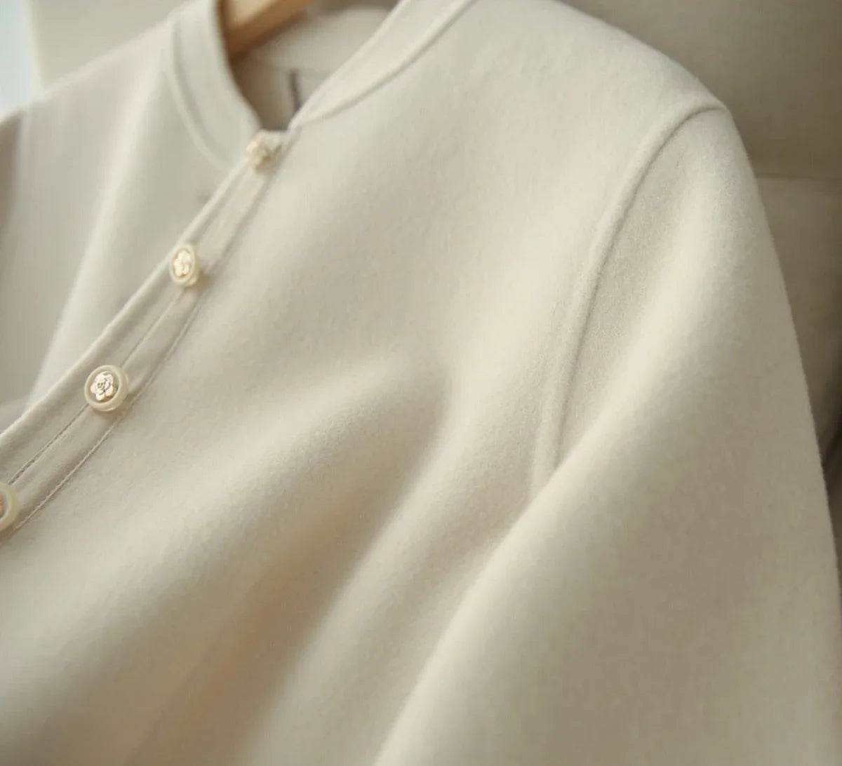 Slim Elegant Wool Coat - P12 Hub Europe