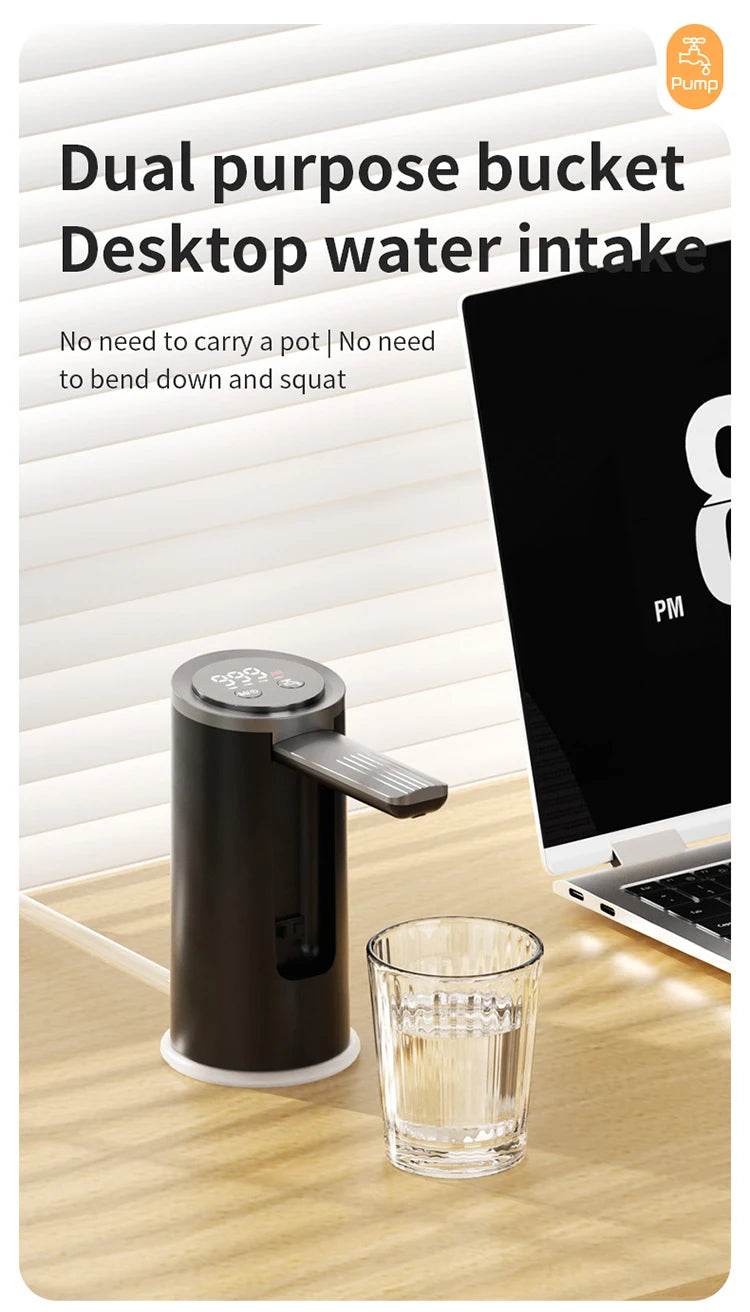 Smart Quantitative Alcohol Dispenser Professional High End Whiskey Pump Dispenser Liquor Pump Adjustable Foldable Wine Decanter - P12 Hub Europe