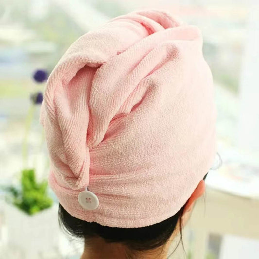 Women's dry hair towels are household items used for wiping hair, including thick and highly absorbent headscarves, quick drying - P12 Hub Europe