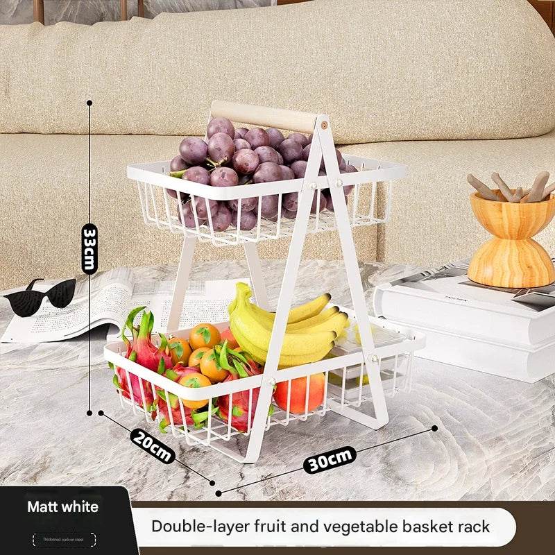 Double-Layer Desktop Storage Basket - P12 Hub Europe