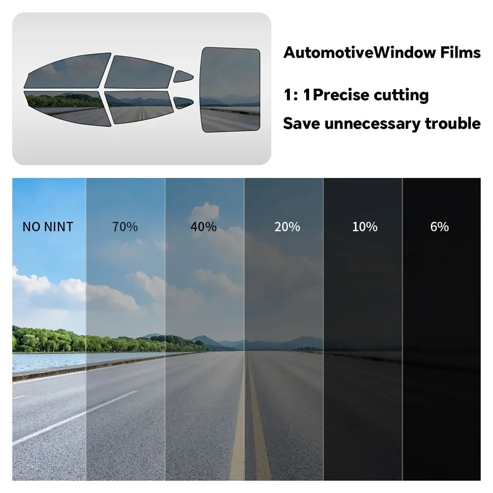 for Tesla Model 3 UP Pre-cut Car Window Privacy Tint Film Solar UV Protector Mirror Films Summer Accessories Windshield Stickers