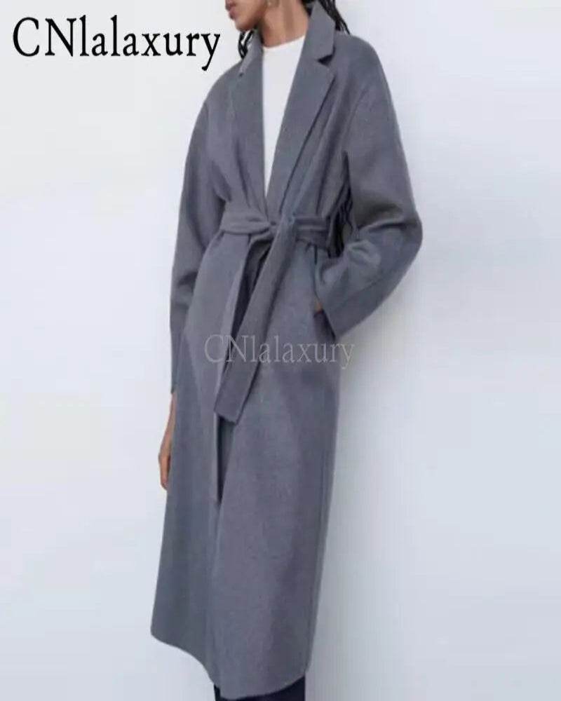 Loose Wool Coat - P12 Hub Europe