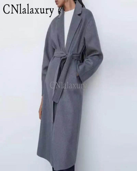 Loose Wool Coat - P12 Hub Europe