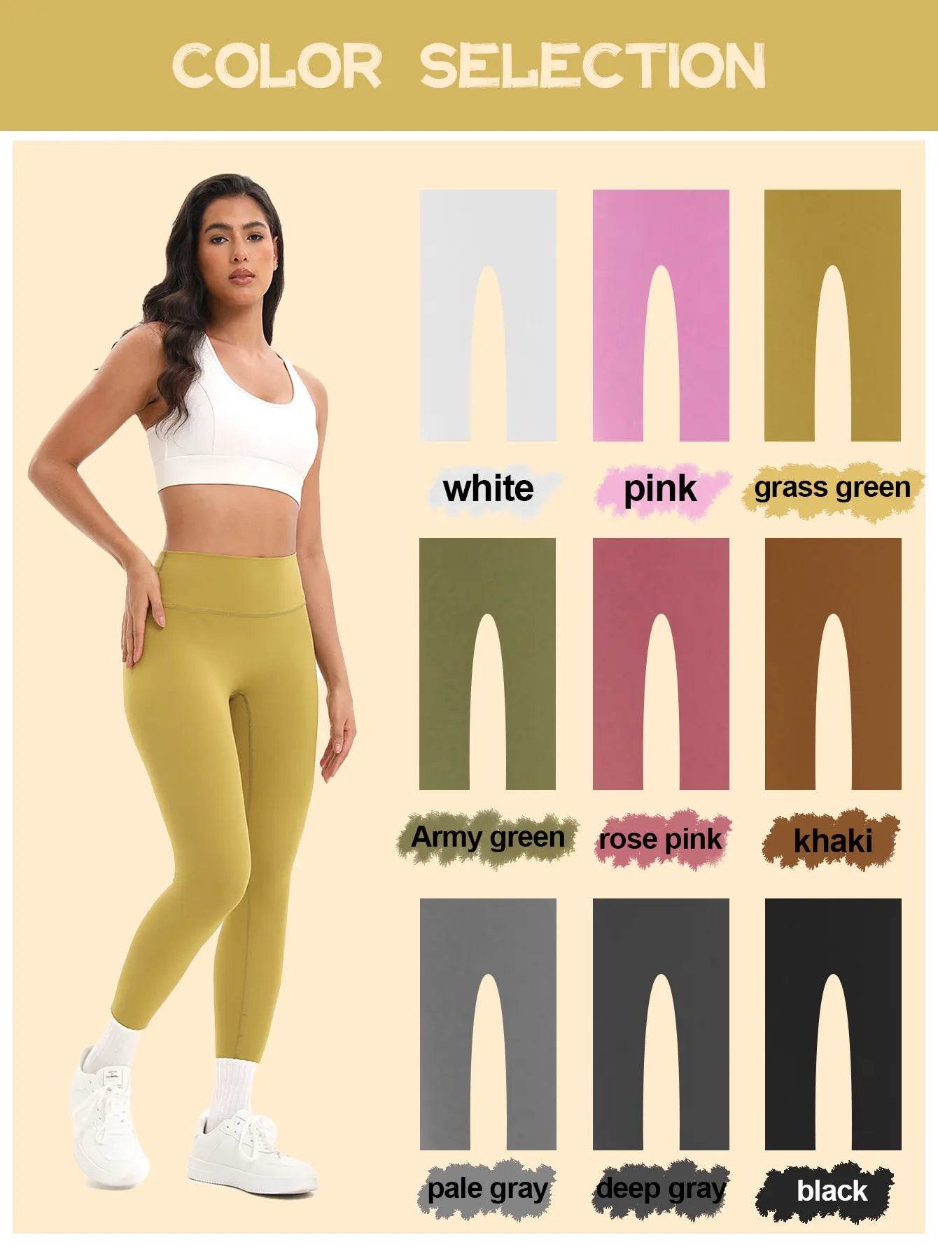 Women's Seamless High-Waist Leggings - P12 Hub Europe