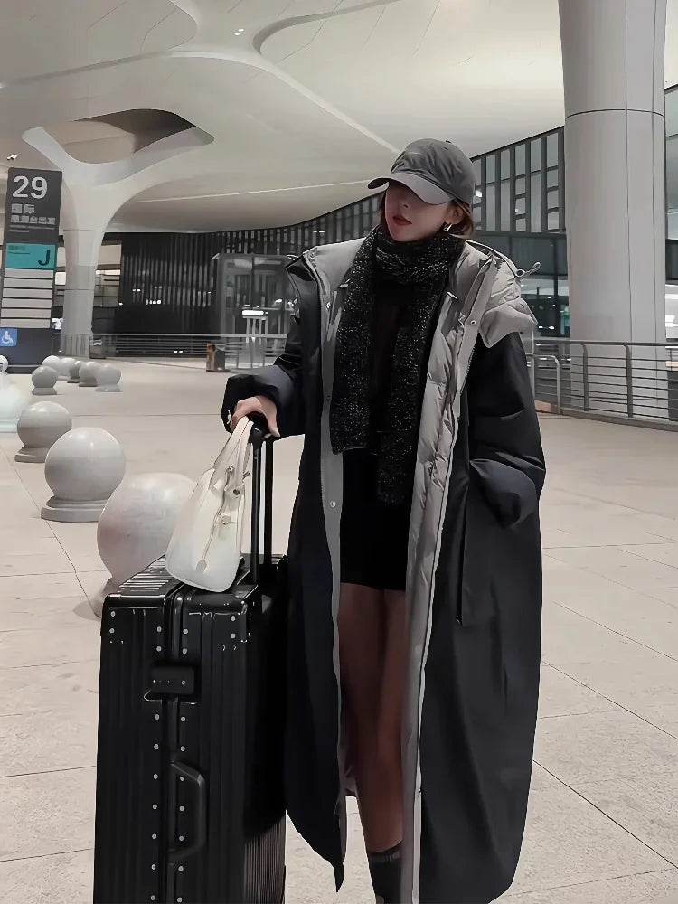 Reversible Long Down Coat - P12 Hub Europe