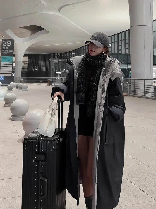 Reversible Long Down Coat - P12 Hub Europe