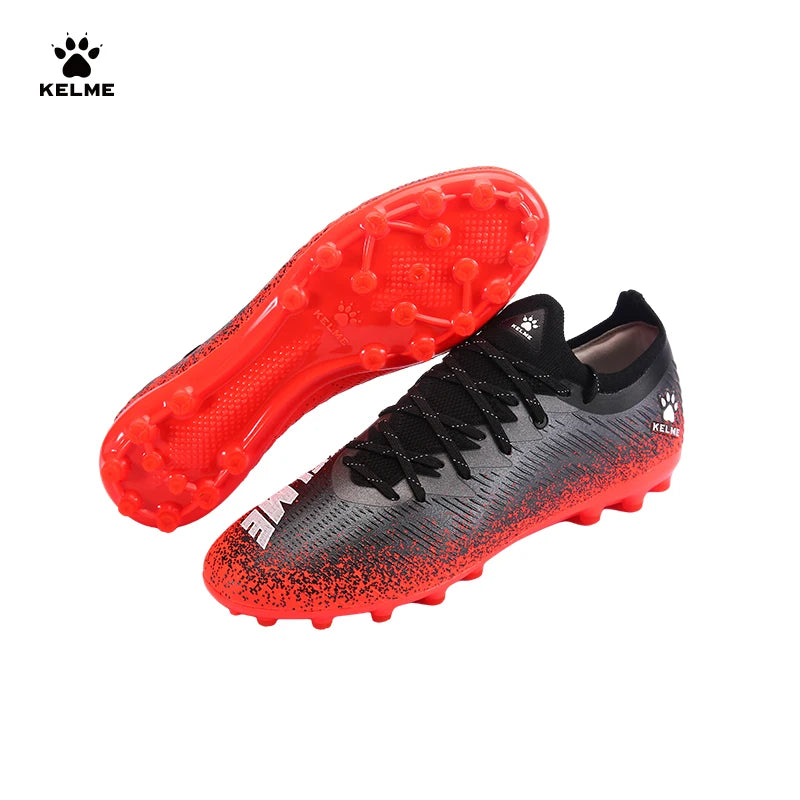 KELME  MG Shoes Artificial Grass Slip-Resistant Men Soccer Shoes Training Sneakers Professional Football Boots 9242ZX1108