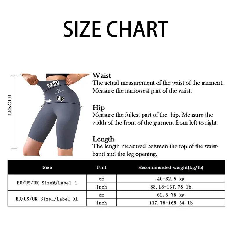 Women's High Waist Gym Shorts - P12 Hub Europe
