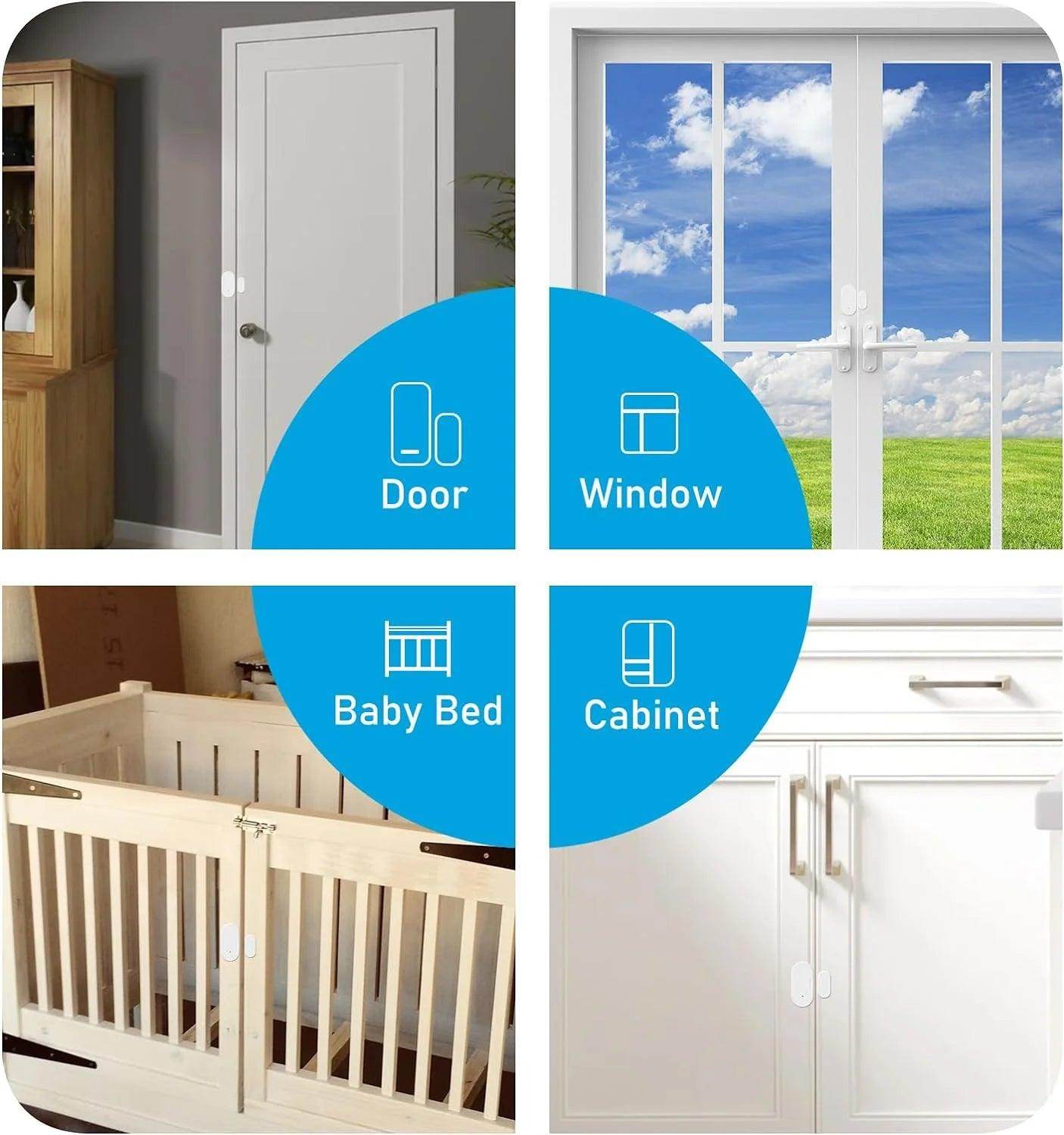 Sensor Door Tuya ZigBee Smart - P12 Hub Europe