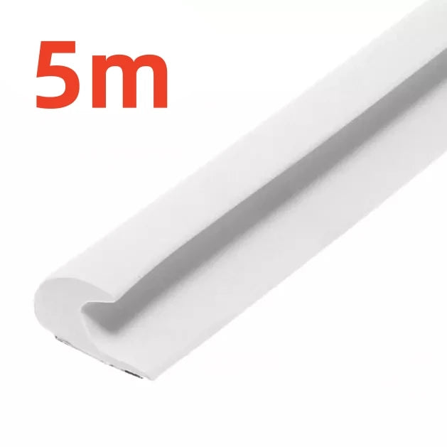 5M Drip Stop Sealing Strip Guide Strip For Caravan Motorhome Camper Van Gutter Rain Guard Drip Stop Water Guide RV Accessories