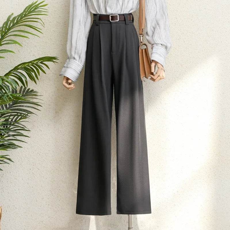 Women's Wide Leg Suit Pants - P12 Hub Europe