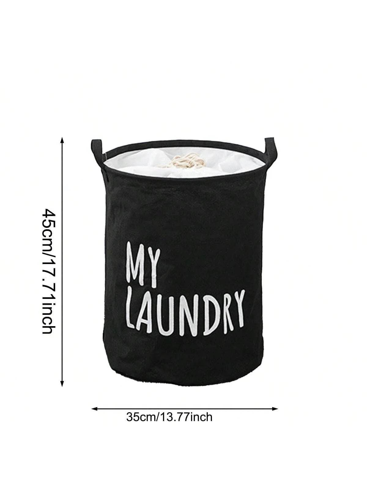Foldable Drawstring Laundry Basket - P12 Hub Europe
