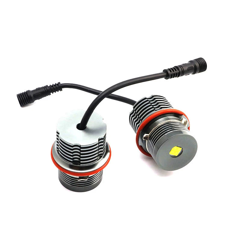 100w LED Car Angel Eyes Marker Lights Bulbs error free For BMW E87 E39 M5 E60 E61 E63 E64 M6 E65 E66 E83 X3 E53 X5