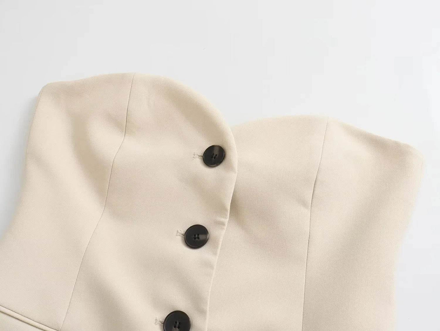 Strapless Side Slit Suit - P12 Hub Europe