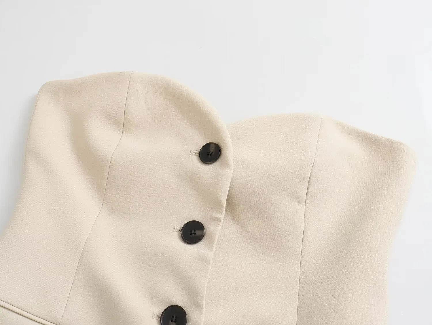 Strapless Side Slit Suit - P12 Hub Europe