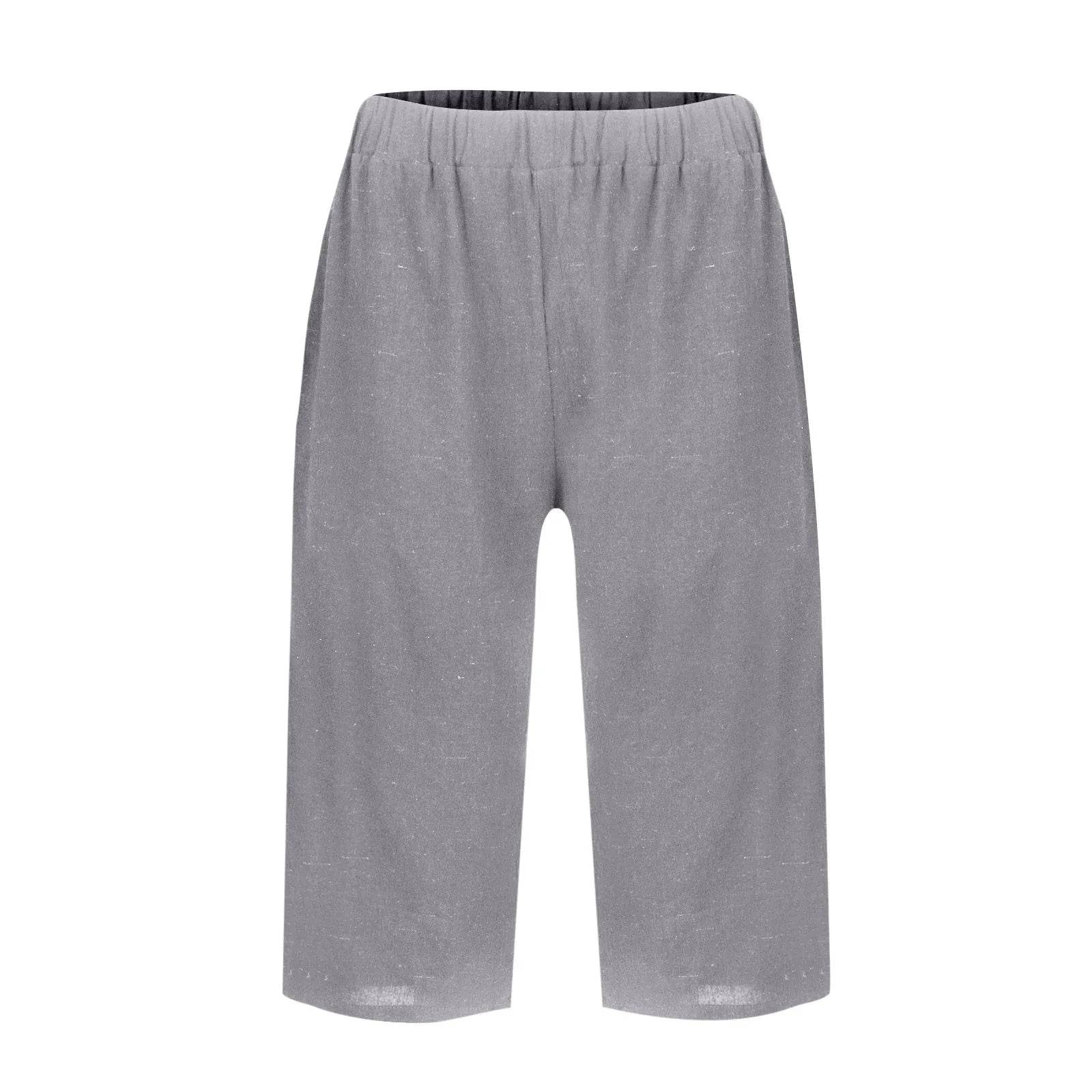 High Waist Solid Workout Capris - P12 Hub Europe