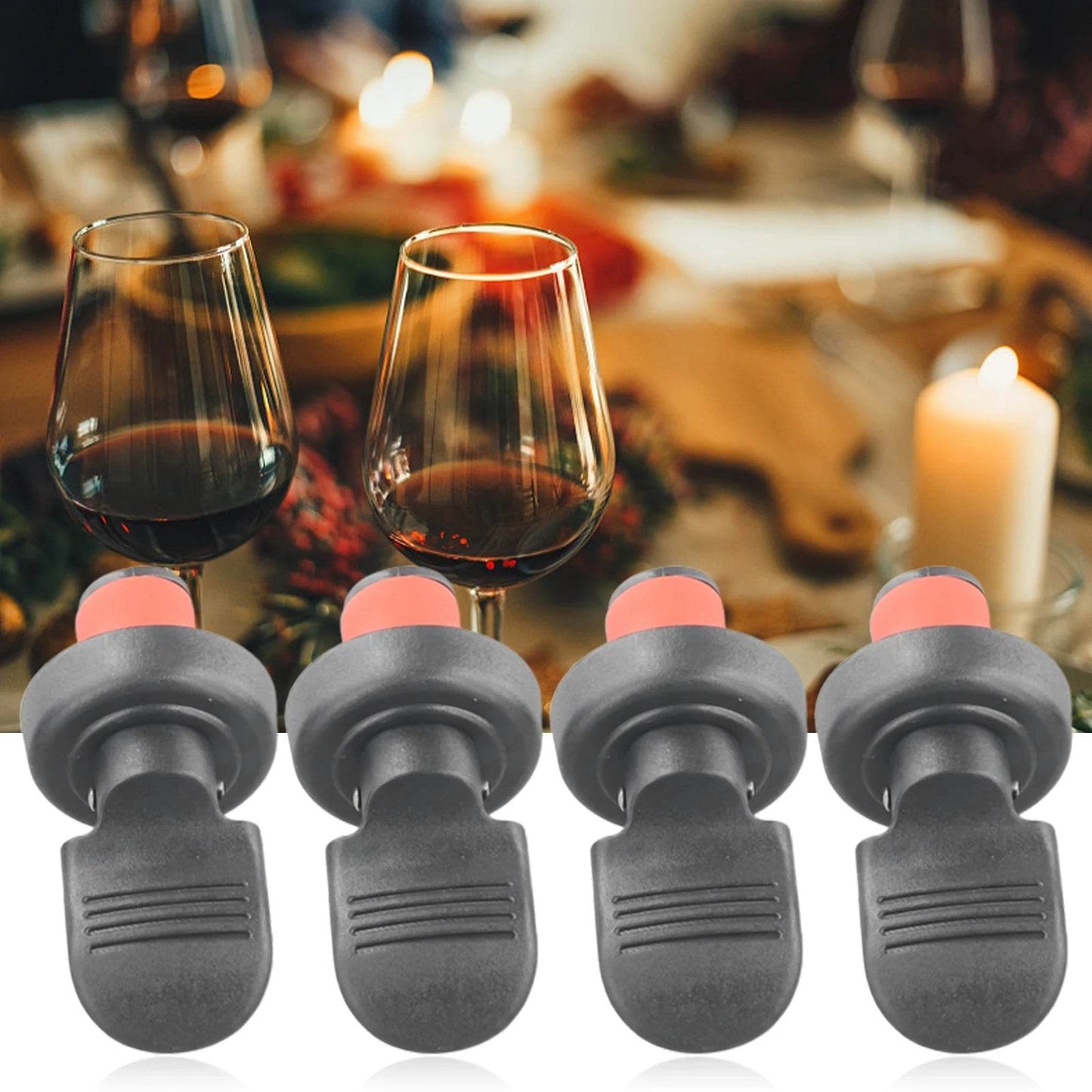 Wine Bottle Stopper Bar Hand Press Sealing Cap Beers Cork Plug Seal Lids Fresh-keeping Wine Bottle Plug Rubber Bottle Stopper - P12 Hub Europe