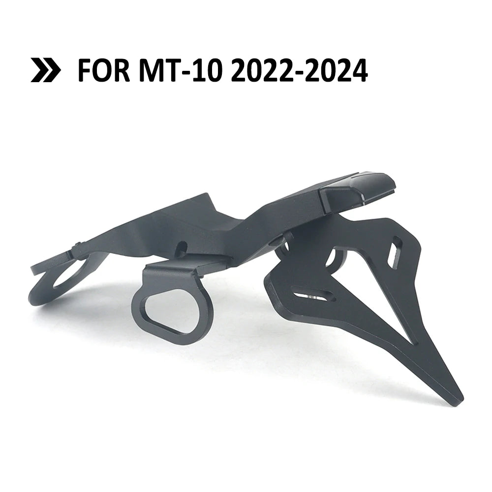 Motorcycle Rear Short Tail Stock License Plate Holder Tailstock Frame Bracket Kit For Yamaha MT-10 MT10 MT 10 2022 2023 2024