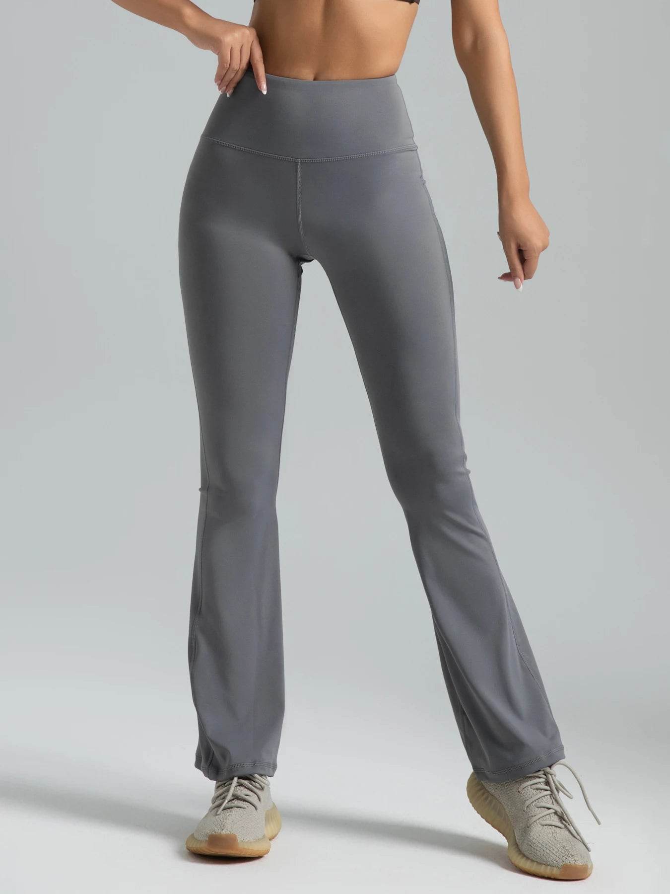 Women's High-Waist Bootcut Leggings - P12 Hub Europe