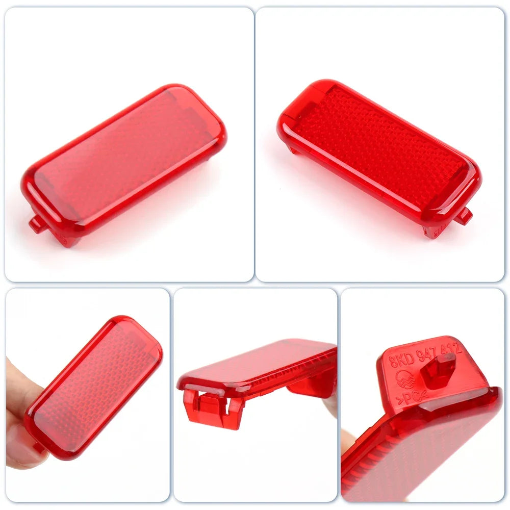 For Audi  Cars A6 A4 A3 Q7 Q5 Q4 Q3 Car Door Lamp Shade Door Lamp Light Warning Light Red Light  Door Signal Lamp