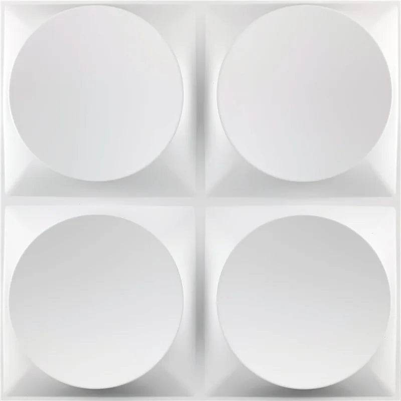 30x30cm 3D three-dimensional wall sticker decorative living room wallpaper mural waterproof 3D wall panel mold bathroom kitchen - P12 Hub Europe
