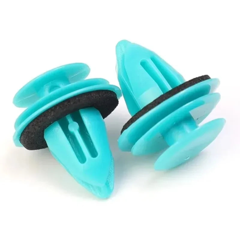 100-20PCS Auto Door Panel Clip with Seal Ring Auto Fastener Rivet Bumper Clip Retainer Car Interior Retaining Accessories