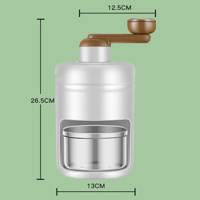 Manual Ice Crushers Household Hand-Cranked Shaved Ice Machine Hail Ice Breaking Artifact Hand-Cranked Smoothie Maker