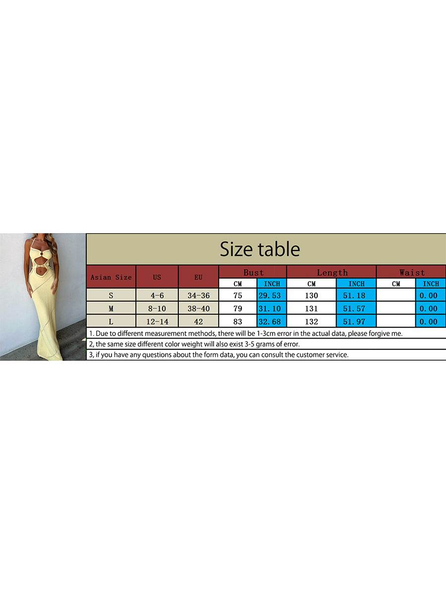 Sleeveless Knit Dress - Halter & Front Cutout - P12 Hub Europe