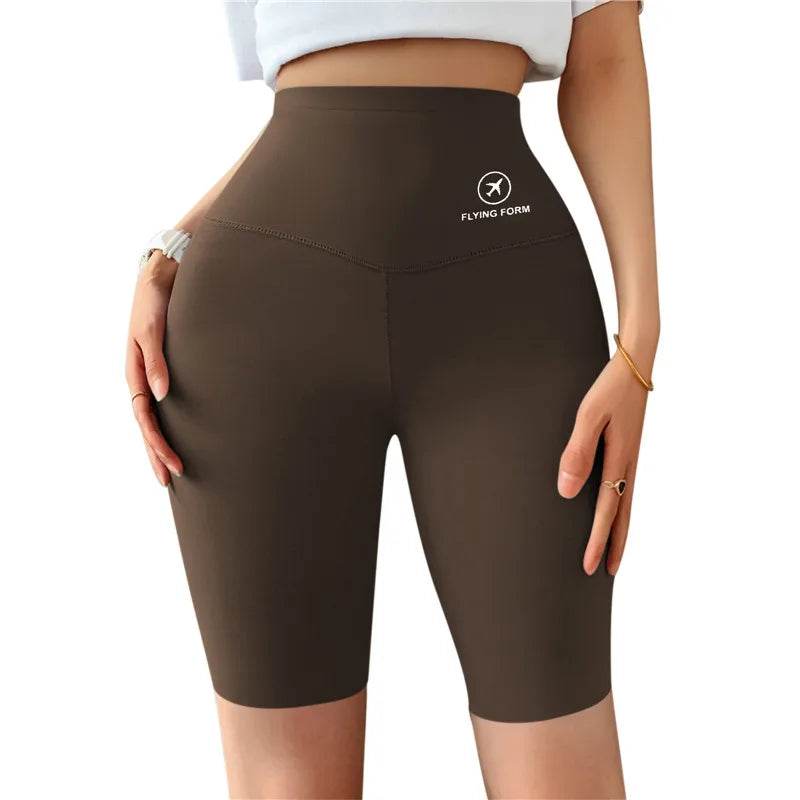 Women's High Waist Gym Shorts - P12 Hub Europe