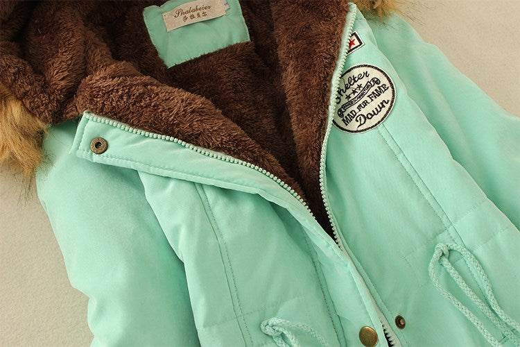 Slim Hooded Padded Parka - P12 Hub Europe