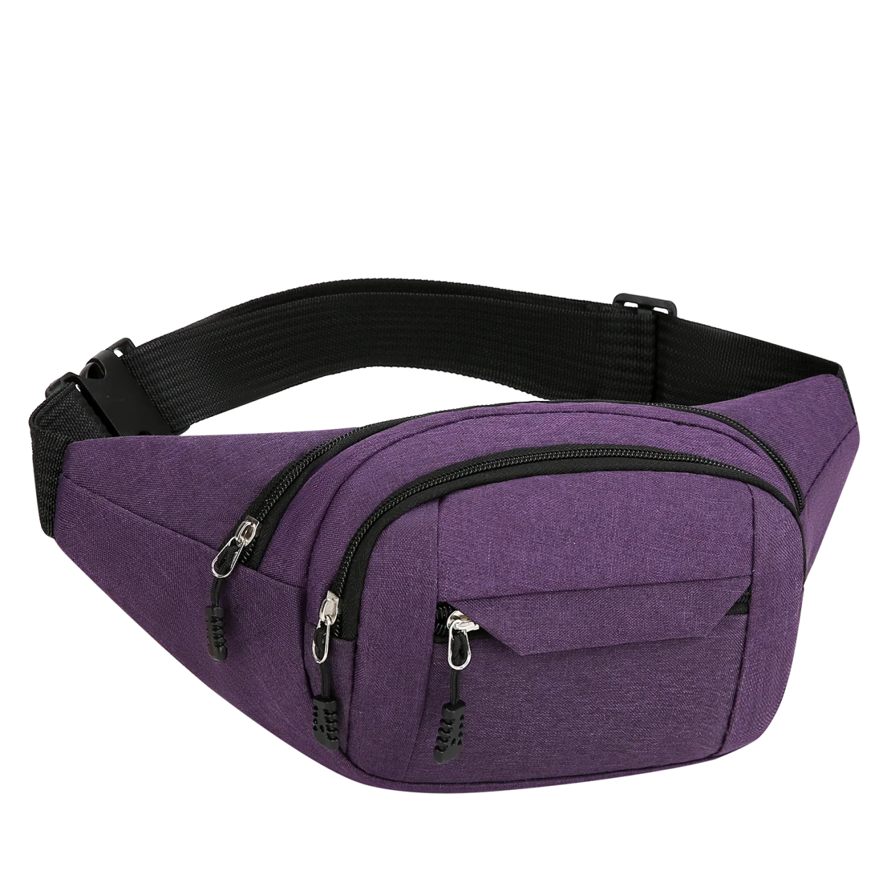 Men's Breast Package Waterproof Outdoor Sports Bag Canvas Pouch Korean-style Waist Bag Fanny Pouch Crossbody Male Banana Bag