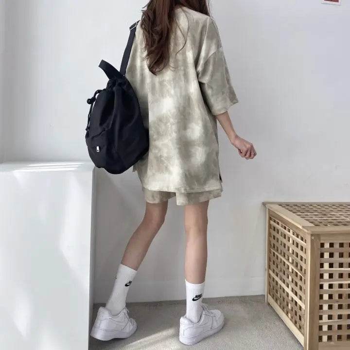 Summer Tie Dye Shorts Set - P12 Hub Europe