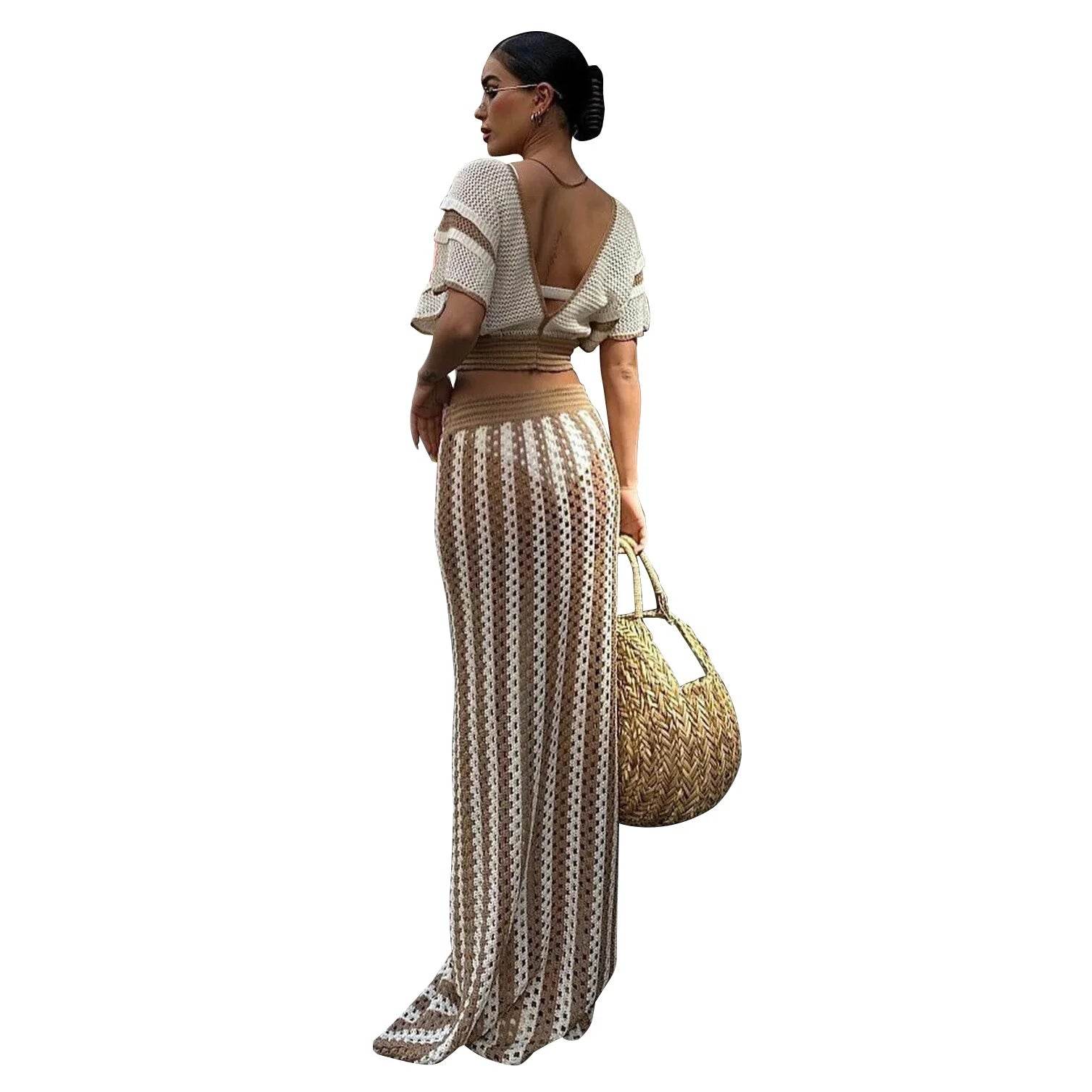 Knitted Vacation Dress Set - P12 Hub Europe