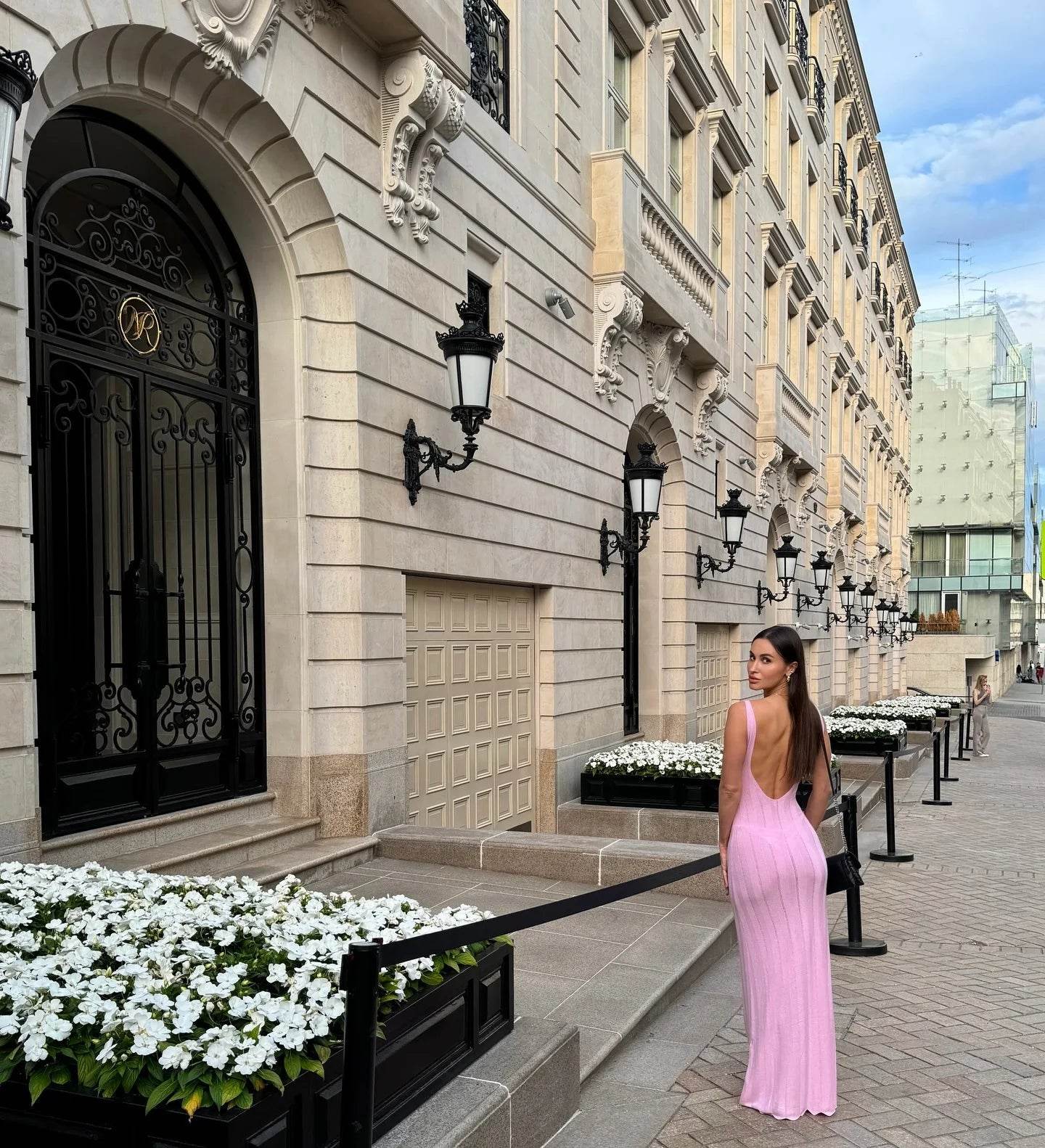 Tossy Knit Ribbed Maxi Dress - Backless Beach Style - P12 Hub Europe