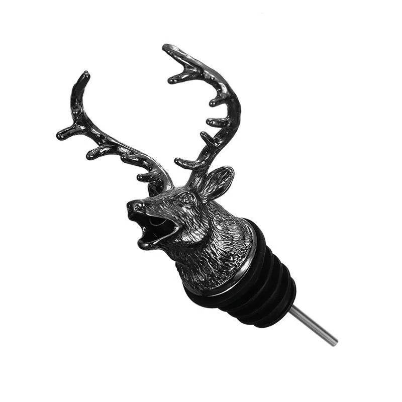 1pc Bottle Nozzle Pourer Oil/mouth with Bottle Stopper Cork Wine Bottle Red Dry Pot Plug Olive Dispenser - P12 Hub Europe