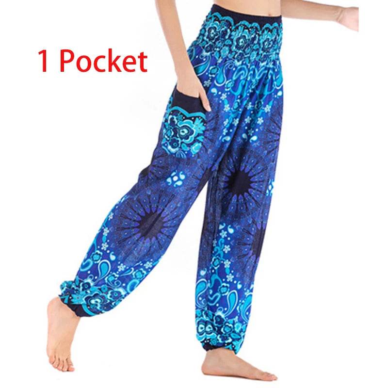 Boho Hippie Harem Yoga Pants - P12 Hub Europe