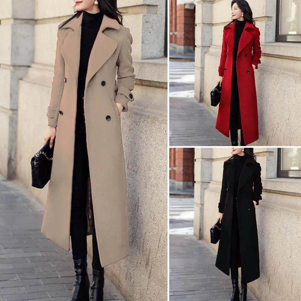 Warm Business Wool Overcoat - P12 Hub Europe
