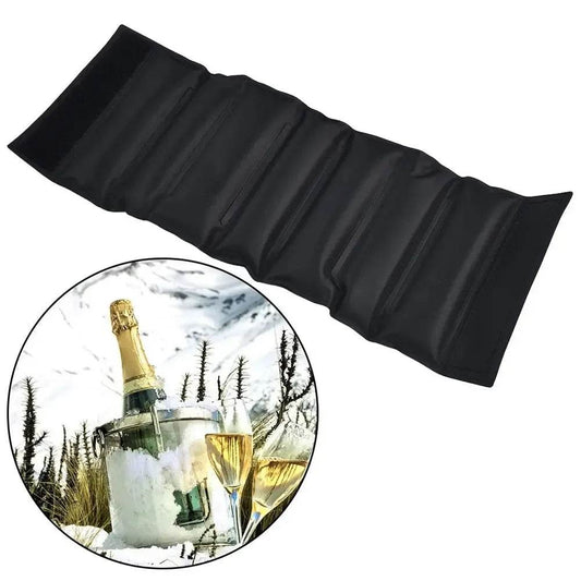 Wine Cooler Sleeve Wine Bottle Chiller Ice Pack Adjustable Bottle Wrap Keep Cool Refreshing for Red White Champagne Sparkling - P12 Hub Europe