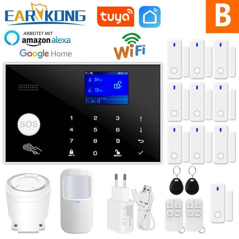 Alarm Smart Earykong WiFi GSM - P12 Hub Europe