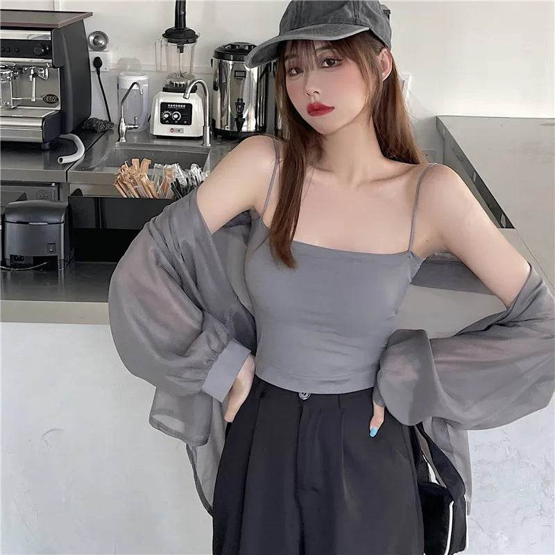 Semi Sheer Button Down Shirt - P12 Hub Europe