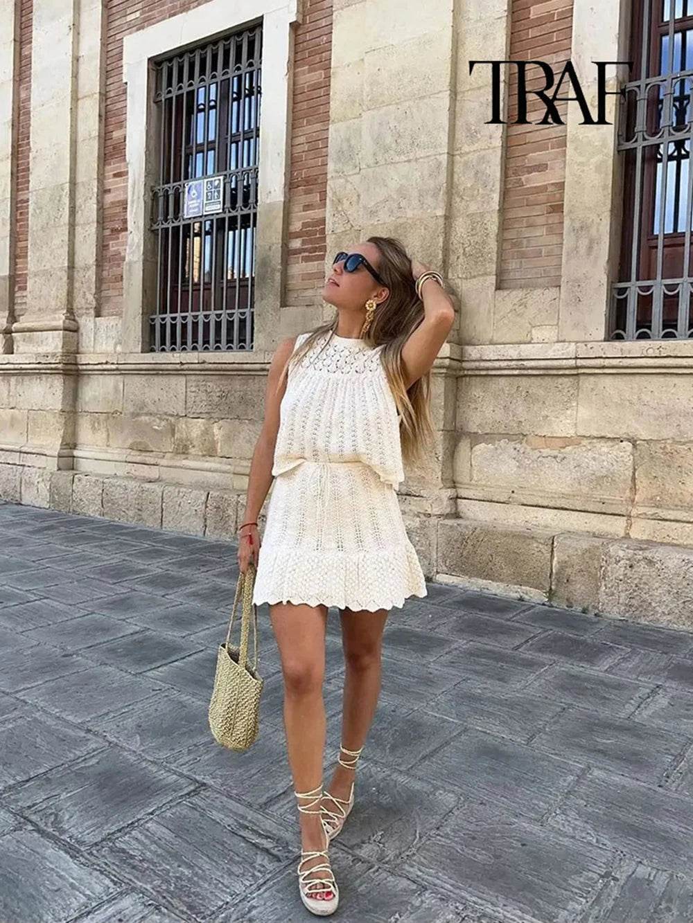 Women Knit Skirt Set - P12 Hub Europe